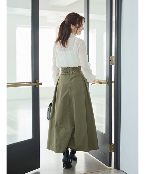 fifth（フィフス）の「マジョリカプリーツハイネックトップス（Tシャツ/カットソー・レディース・ピンク/ブラック/アイボリー・M）」の13枚目の写真