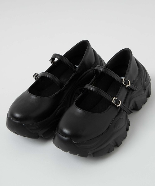 WEGO(ウィゴー)の「WEGO/2WAYベルトシューズ(ドレスシューズ・レディース・ブラック/シルバー/その他1・LARGE/MEDIUM)」の10枚目の写真