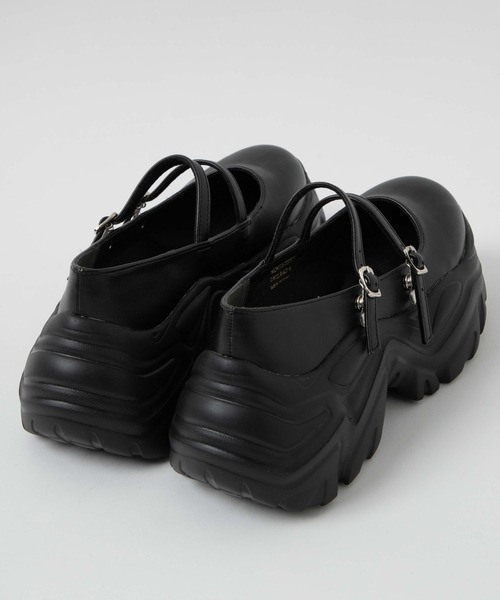 WEGO(ウィゴー)の「WEGO/2WAYベルトシューズ(ドレスシューズ・レディース・ブラック/シルバー/その他1・LARGE/MEDIUM)」の9枚目の写真