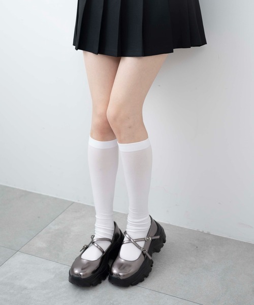 WEGO(ウィゴー)の「WEGO/2WAYベルトシューズ(ドレスシューズ・レディース・ブラック/シルバー/その他1・LARGE/MEDIUM)」の19枚目の写真