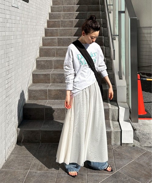 feepur（フェピュール）の「セパレートボリュームチュールスカート（スカート・レディース・ブラック/アイボリー・MEDIUM）」の5枚目の写真