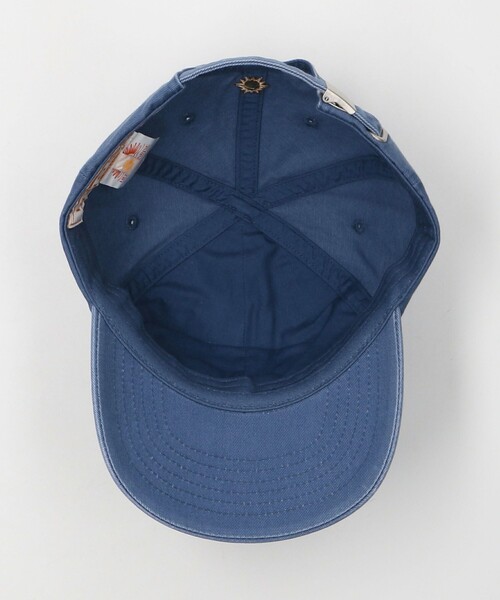 BEAUTY&YOUTH UNITED ARROWS（ビューティーアンドユースユナイテッドアローズ）の「＜HELLO SUNRISE＞ クラシック タイポ ロゴ ボール キャップ（キャップ・メンズ・クリーム/ネイビー・FREE）」の7枚目の写真