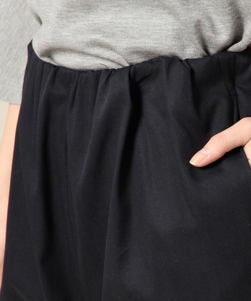 BEAUTY&YOUTH UNITED ARROWS（ビューティーアンドユースユナイテッドアローズ）の「BY ウエストギャザー9分丈パンツ◆（その他パンツ・レディース・ブラック/オリーブ/ネイビー/ブラウン・SMALL/MEDIUM）」の13枚目の写真