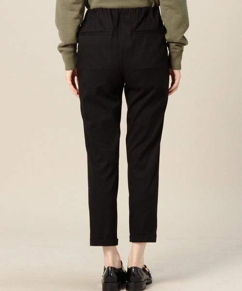 BEAUTY&YOUTH UNITED ARROWS（ビューティーアンドユースユナイテッドアローズ）の「BY ウエストギャザー9分丈パンツ◆（その他パンツ・レディース・ブラック/オリーブ/ネイビー/ブラウン・SMALL/MEDIUM）」の6枚目の写真