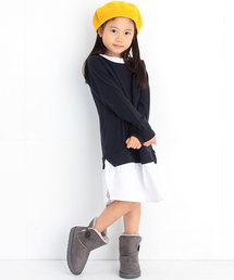 B:MING by BEAMS | ビーミング by ビームス / カット×布帛ワンピース(ワンピース)