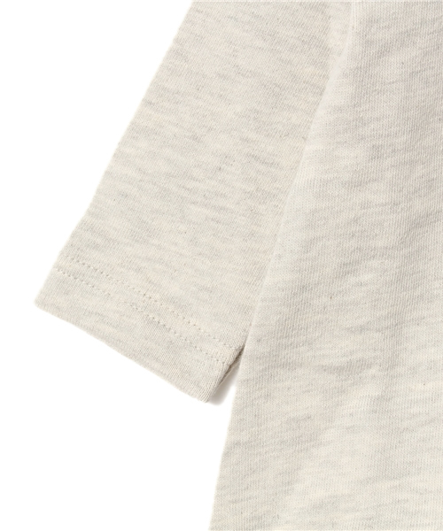 B:MING by BEAMS（ビーミングバイビームス）の「ビーミング by ビームス / カット×布帛ワンピース（ワンピース・キッズ・ナチュラル/ネイビー・110/100/120/130/90/80）」の5枚目の写真