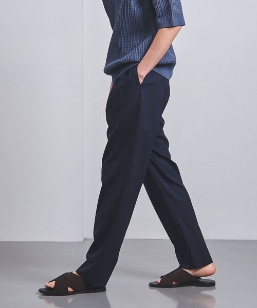 UNITED ARROWS（ユナイテッドアローズ）の「オールギャザー イージー パンツ（その他パンツ・メンズ・グレー/ネイビー/その他1・S/M/L/XL）」の3枚目の写真