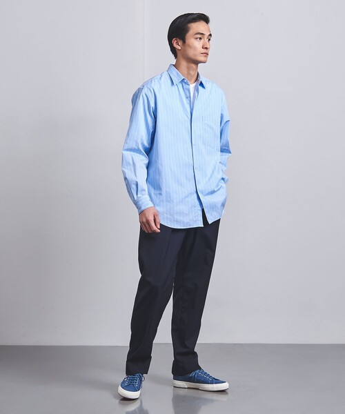 UNITED ARROWS（ユナイテッドアローズ）の「オールギャザー イージー パンツ（その他パンツ・メンズ・グレー/ネイビー/その他1・S/M/L/XL）」の6枚目の写真