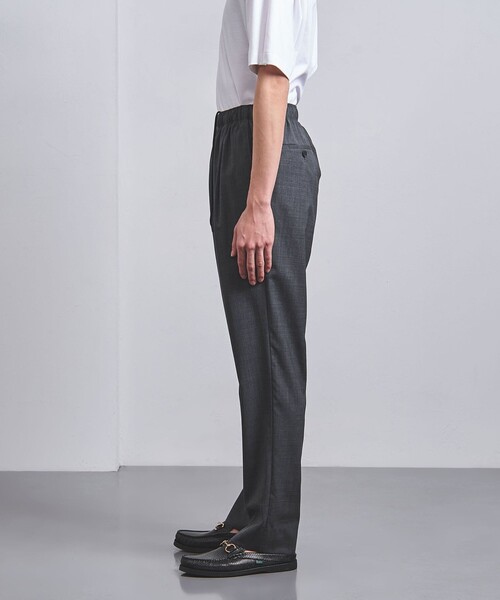 UNITED ARROWS（ユナイテッドアローズ）の「オールギャザー イージー パンツ（その他パンツ・メンズ・グレー/ネイビー/その他1・S/M/L/XL）」の10枚目の写真