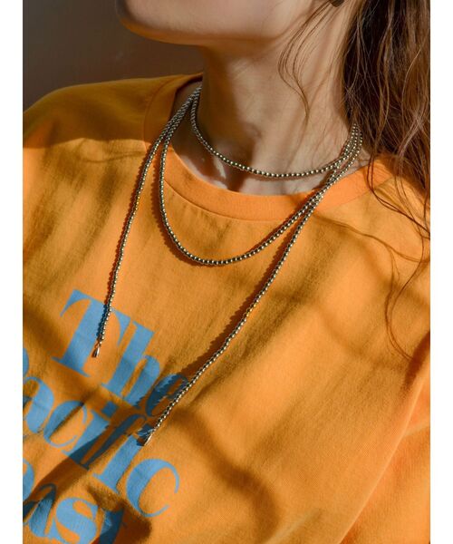 Ungrid(アングリッド)の「ボールチェーンネックレス(ネックレス・レディース・シルバー/ゴールド・FREE)」の19枚目の写真