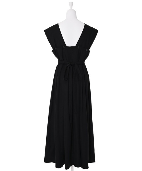 Narcissus（ナルシス）の「【Narcissus】タックフレアロングワンピース（ワンピース・レディース・ベージュ/ブラック・FREE）」の7枚目の写真