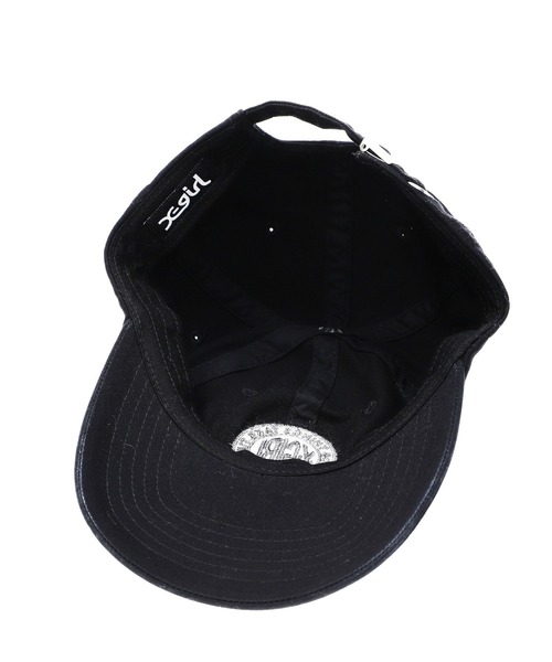 X-girl（エックスガール）の「CIRCLE LOGO 6PANEL CAP（キャップ・レディース・ブラック/オリーブ・ONE SIZE）」の8枚目の写真