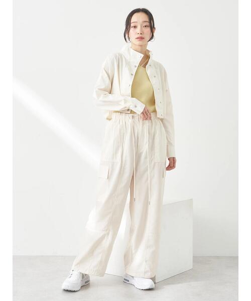 earth music&ecology（アースミュージックアンドエコロジー）の「カーゴパンツ（カーゴパンツ・レディース・ピンク/ライトカーキ/ライトベージュ・FREE）」の21枚目の写真