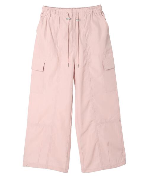earth music&ecology（アースミュージックアンドエコロジー）の「カーゴパンツ（カーゴパンツ・レディース・ピンク/ライトカーキ/ライトベージュ・FREE）」の6枚目の写真