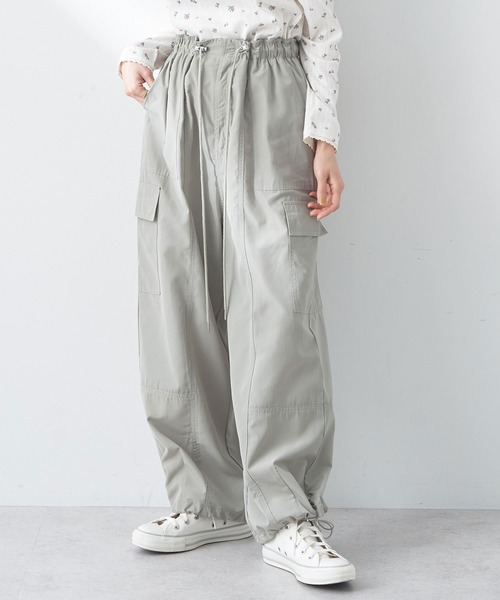 earth music&ecology（アースミュージックアンドエコロジー）の「カーゴパンツ（カーゴパンツ・レディース・ピンク/ライトカーキ/ライトベージュ・FREE）」の22枚目の写真