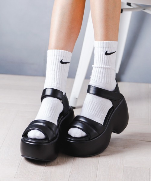 attagirl(アタガール)の「厚底パデットサンダル(サンダル・レディース・アイボリー/ブラック/ライトブルー・S/M/L)」の3枚目の写真