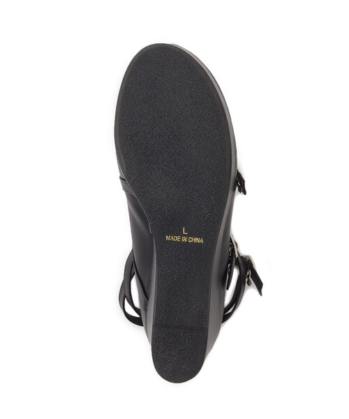 cs T&P(シーエスティーアンドピー)の「厚底クロスストラップウエッジパンプス 24SS(パンプス・レディース・ホワイト/ブラック系1/ブラック/レッド系1・S/M/L/LL)」の13枚目の写真