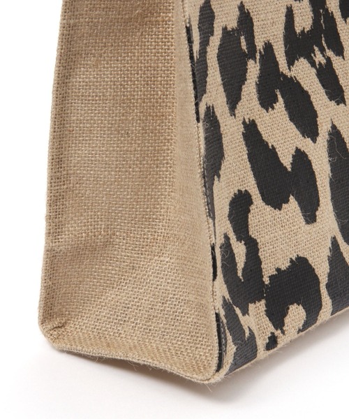 LAKOLE(ラコレ)の「横型ジュートトート / 996448(トートバッグ・レディース・レオパード/ゼブラ・FREE)」の8枚目の写真