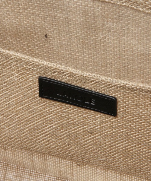 LAKOLE(ラコレ)の「横型ジュートトート / 996448(トートバッグ・レディース・レオパード/ゼブラ・FREE)」の10枚目の写真