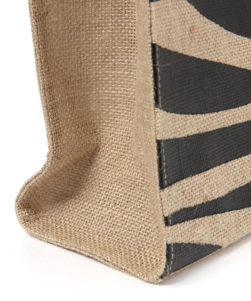 LAKOLE(ラコレ)の「横型ジュートトート / 996448(トートバッグ・レディース・レオパード/ゼブラ・FREE)」の12枚目の写真