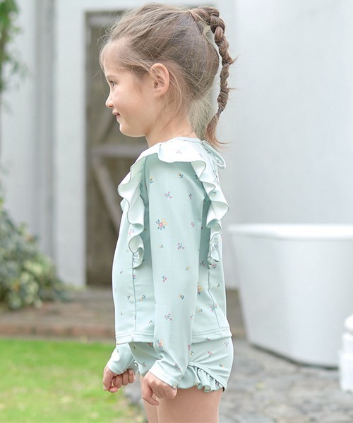 miiyaaaaan 82.入園入学セット 女の子 パープルピンク 花柄 入園