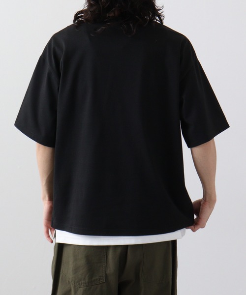 FUNALIVE（ファンアライブ）の「ワイド 半袖 アニマル Tシャツ（Tシャツ/カットソー・メンズ・オフホワイト/ブラック/ベージュ/ホワイト系/ブラック系/ベージュ系・M/L/LL）」の20枚目の写真