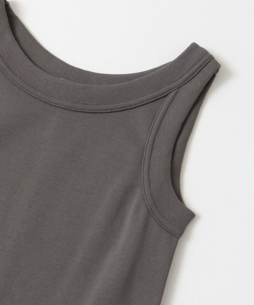 FORK&SPOON（フォークアンドスプーン）の「FORK&SPOON　フライスタンクトップ（タンクトップ・レディース・グレー/オフホワイト/ブラック・1）」の14枚目の写真