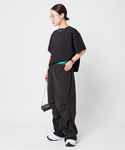 AMERICANA（アメリカーナ）の「【AMERICANA/アメリカーナ】別注ポンチショーツ（その他アンダーウェア/インナー・レディース・グリーン系その他/ネイビー/チャコールグレー・38）」の9枚目の写真