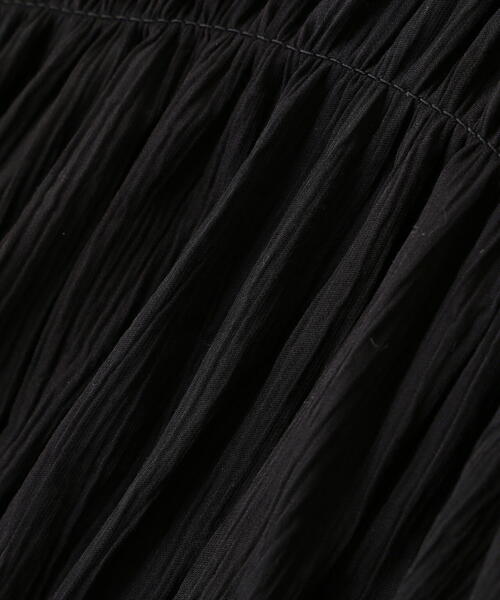 FREE'S MART(フリーズマート)の「◇シアーギャザー前開き短丈ブラウス(カーディガン/ボレロ・レディース・オレンジ/ライトグリーン/ホワイト/イエロー/ブラック・FREE)」の19枚目の写真