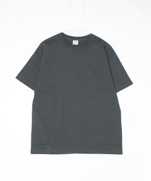 FRUIT OF THE LOOM（フルーツオブザルーム）の「【FRUIT OF THE LOOM/フルーツオブザルーム】ライトヘビーオンス半袖天竺Tee（Tシャツ/カットソー・メンズ・ネイビー/チャコールグレー/ブラック/ホワイト・L/XL/3L/M）」の3枚目の写真