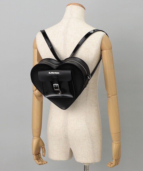 良品】ドクターマーチン 2way ショルダーバッグ リュック ハート型 黒