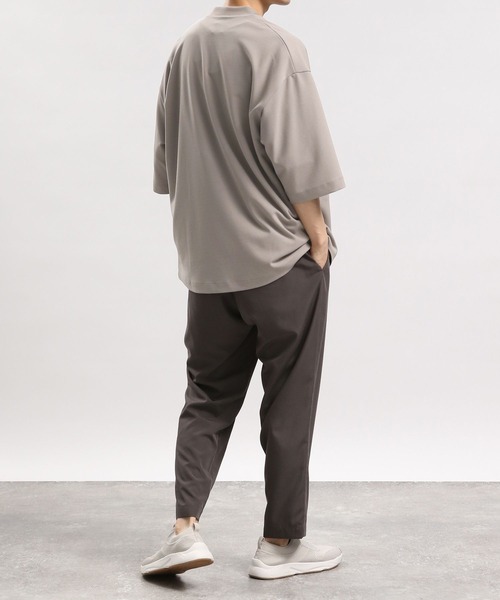 GLOBAL WORK Smile Seed Store(グローバルワーク スマイルシードストア)の「ジョーゼットカーディガン5分袖/180996(カーディガン/ボレロ・メンズ・ネイビー/ブラック/グレイッシュベージュ・SMALL/MEDIUM/LARGE)」の10枚目の写真