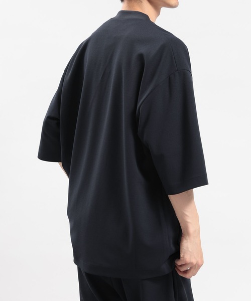 GLOBAL WORK Smile Seed Store(グローバルワーク スマイルシードストア)の「ジョーゼットカーディガン5分袖/180996(カーディガン/ボレロ・メンズ・ネイビー/ブラック/グレイッシュベージュ・SMALL/MEDIUM/LARGE)」の16枚目の写真