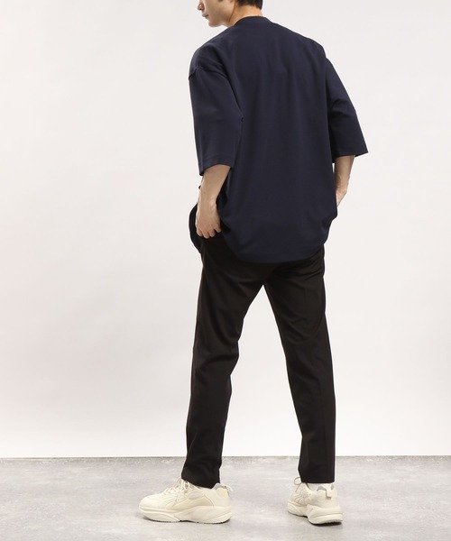 GLOBAL WORK Smile Seed Store(グローバルワーク スマイルシードストア)の「ジョーゼットカーディガン5分袖/180996(カーディガン/ボレロ・メンズ・ネイビー/ブラック/グレイッシュベージュ・SMALL/MEDIUM/LARGE)」の18枚目の写真