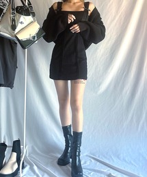 Ribbon Mini Camisole Dress / リボンミニキャミワンピース