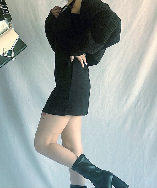 Chick(チック)の「Ribbon Mini Camisole Dress / リボンミニキャミワンピース(ワンピース・レディース・ホワイト/ブラック・FREE)」の22枚目の写真