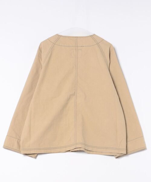 DOUBLE NAME（ダブルネーム）の「ピンドットカバーオール（カバーオール・レディース・ベージュ/ブラック・FREE）」の15枚目の写真