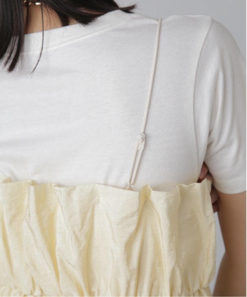 FREE'S MART（フリーズマート）の「◇シャイニーキャミソールビスチェ（シャツ/ブラウス・レディース・レッド/ブラック/ホワイト・FREE）」の15枚目の写真