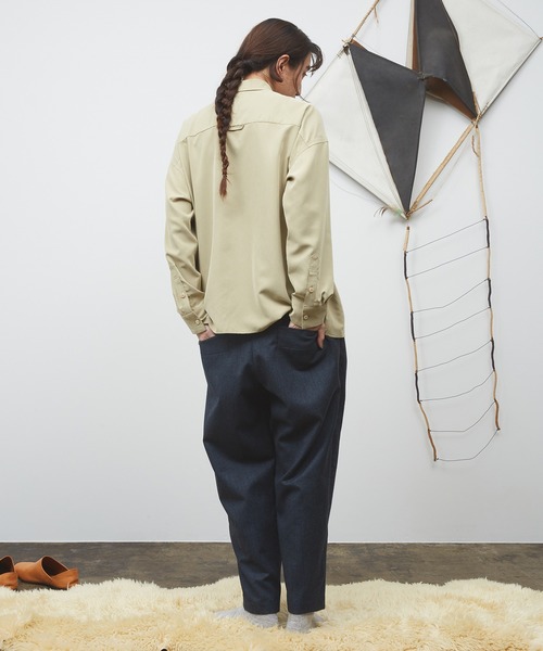 Dulcamara（ドゥルカマラ）の「コードポケットロングSLシャツ-P  