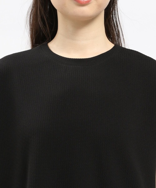 GLOBAL WORK Smile Seed Store（グローバルワーク スマイルシードストア）の「フクレジャガードバックフリルPOフレンチスリーブ/108551（Tシャツ/カットソー・レディース・モカ/ブルー系その他6/ブラック/アイボリー・SMALL/MEDIUM/X-LARGE/LARGE）」の20枚目の写真