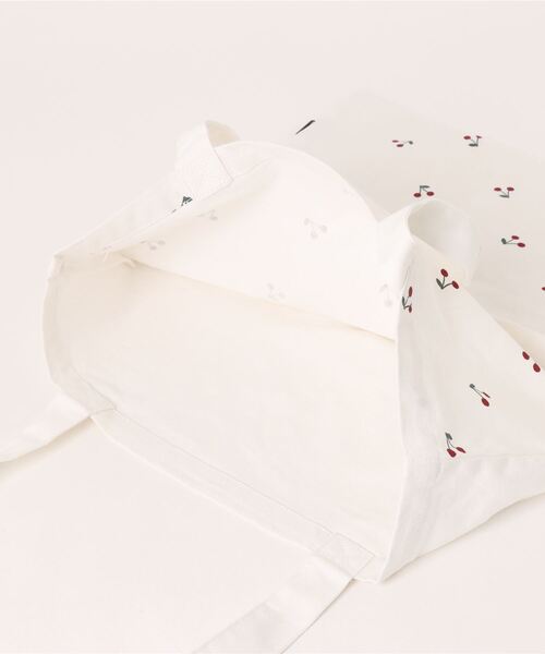 petit main（プティマイン）の「エコトートバッグ（トートバッグ・キッズ・ライトピンク/モカ/マルチ/レッド・FREE）」の16枚目の写真