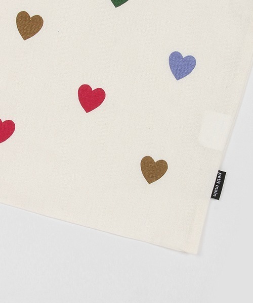 petit main（プティマイン）の「エコトートバッグ（トートバッグ・キッズ・ライトピンク/モカ/マルチ/レッド・FREE）」の10枚目の写真