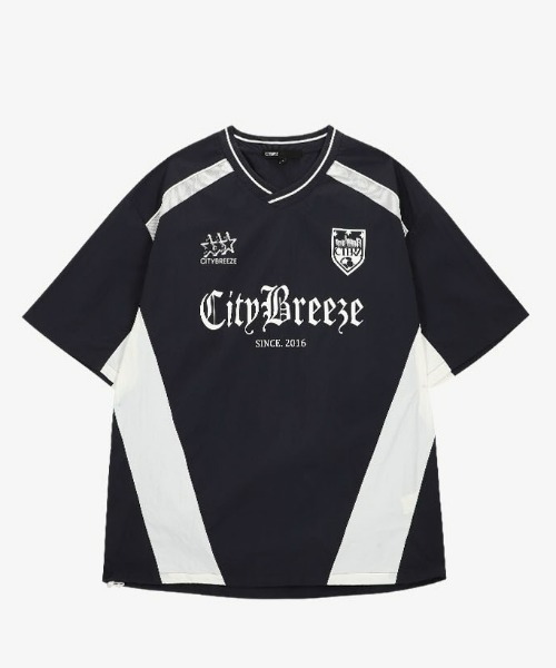 CITYBREEZE（シティブリーズ）の「CITY NYLON UNIFORM SHORT SLEEVE T-SHIRT（Tシャツ/カットソー・レディース・グレー/ネイビー・MEDIUM/LARGE）」の17枚目の写真