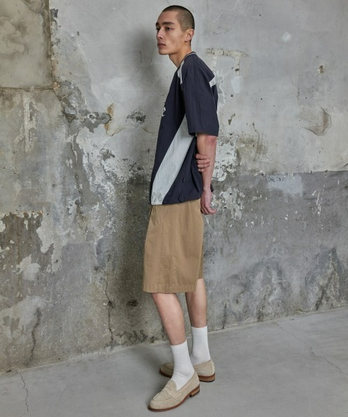 CITYBREEZE（シティブリーズ）の「CITY NYLON UNIFORM SHORT SLEEVE T-SHIRT（Tシャツ/カットソー・レディース・グレー/ネイビー・MEDIUM/LARGE）」の8枚目の写真