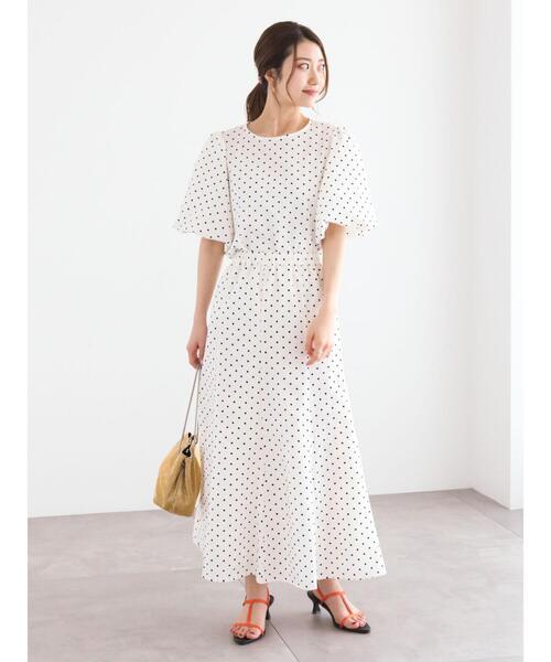 Te chichi（テチチ）の「サッカードットバルーンスリーブブラウス（セットアップ可）（シャツ/ブラウス・レディース・ブラウン/オフホワイト・F）」の11枚目の写真