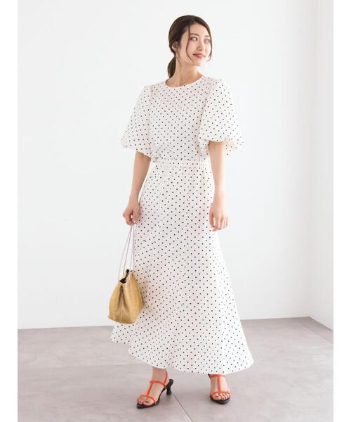 Te chichi（テチチ）の「サッカードットバルーンスリーブブラウス（セットアップ可）（シャツ/ブラウス・レディース・ブラウン/オフホワイト・F）」の12枚目の写真