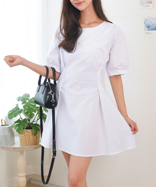 Perle Bon 半袖ワンピース 115 ネイビー お受験ワンピース｜子供服の