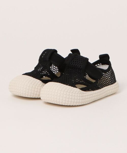 shoes365(シューズスリーシックスファイヴ)の「【shoes365】子供用メッシュデザイン通気性スニーカー(スニーカー・キッズ・ブラック/ベージュ・17.5cm/16.5cm/16.0cm/15.5cm/15.0cm/14.0cm)」の21枚目の写真