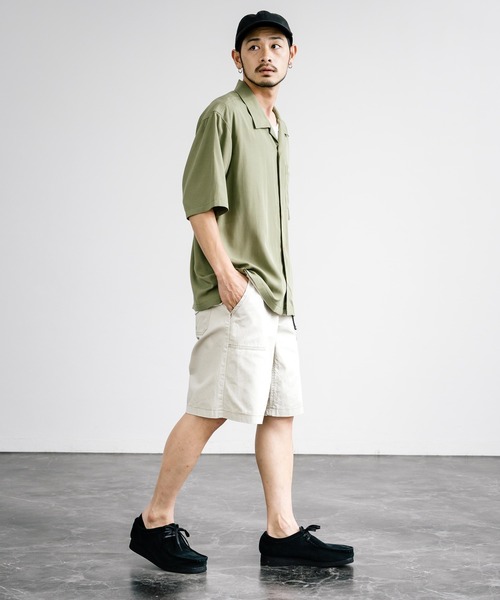 KRIFF MAYER（クリフメイヤー）の「KRIFF MAYER クリフメイヤー スーベニア半袖刺繍開襟シャツ 2355102（シャツ/ブラウス・メンズ・ナチュラル/ブラック/オリーブ/マルチ・M/XL/L）」の11枚目の写真