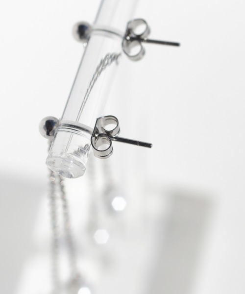 abaskdesign(アバスクデザイン)の「金属アレルギー対応ツインパールロングステンレスピアス(ピアス(両耳用)・レディース・ゴールド/シルバー・FREE)」の15枚目の写真